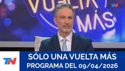 SÓLO UNA VUELTA MÁS I (Programa completo del 09/04/2026)