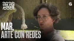 Mar, arte con REDES | COS PÉS NO MAR