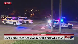 Winston-Salem crash closes Silas Creek Parkway