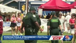 Полиция Пончатулы усилила меры безопасности на 54-м ежегодном фестивале клубники.