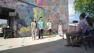 Blessing held for revitalized shopping center in Mōʻiliʻili