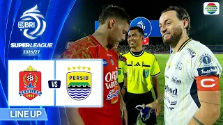 PERSIJAP Jepara Vs PERSIB | Line Up & Kick Off  BRI Super League 2026/27