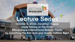 Balloon Museum Lecture Series | Cluster balloon Pilot Jonathan Trappe