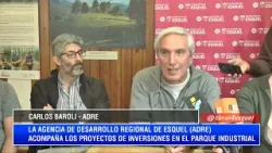 ADRE PIDIÓ CELERIDAD PARA PONER EN MARCHA EL PARQUE INDUSTRIAL DE ESQUEL