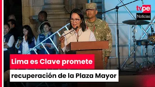 "Lima Es Clave" seeks to return Lima's Plaza Mayor to families, tourists, young people, and entre...