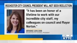 Rochester City Council President will not seek reelection