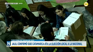 Jalil confirms Catamarca will align local elections with the national ones │N20:30│09-11-26