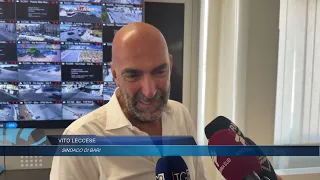 Ferragosto a Bari,  Leccese visita centrali pronto intervento: "Divertiamoci rispettando le regole"