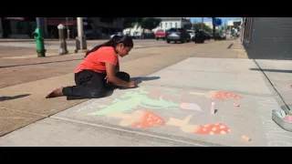 Appleton Chalk Walk brings Houdini-themed art to downtown