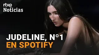 Judeline from Cádiz, first Spanish woman to reach number 1 on Spotify's TOP 50 | RTVE