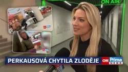 Moderátorka Eva Perkausová chytila zloděje přímo při činu. Jste normální? obořila se na něj
