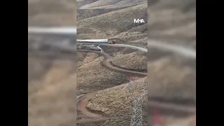 Malatya’da Dev Türbin Kanatları Taşındı!