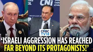Malaysia PM Anwar Gives FINAL WARNING to Israel At BRICS | Palestine | Netanyahu | PM Modi | N18G
