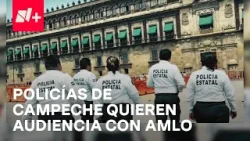 Policías de Campeche viajan a la CDMX para ser escuchados tras abusos - En Punto