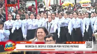 Trujillo: regresa el desfile escolar por Fiestas Patrias