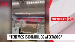 Alcalde de Ñuñoa tras fuertes precipitaciones: "Tenemos 15 domicilios afectados"