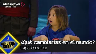 La cámara oculta sobre qué cambiarían los niños del mundo - El Hormiguero