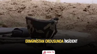 Ermənistanda hərbi qulluqçu əsgər yoldaşını öldürdü
