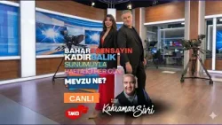 MEVZU NE'NİN KONUĞU AKTÖR KAHRAMAN SİVRİ