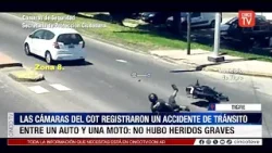 CINCO TV - EL COT DETECTARON UN ACCIDENTE DE TRÁNSITO Y ACTIVARON UN RÁPIDO OPERATIVO DE ASISTENCIA