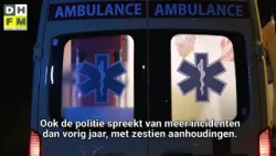 Meer incidenten dan vorig jaar tijdens jaarwisseling • Nieuwjaarsduik Scheveningen afgelast