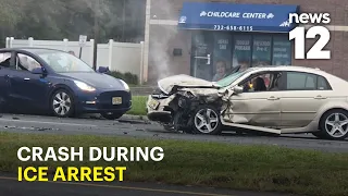 ICE arrest attempt ends in crash after driver flees