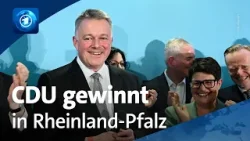 Wahl in Rheinland-Pfalz 2026: CDU siegt vor SPD