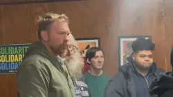 Graham Platner holds 'emergency protest' rally in Brewer over Iran military strike Graham Platner holds 'emergency protest' rally in Brewer over Iran military strike