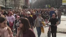 „Нема да нѐ снема“ - протестен осмомартовски марш во Скопје