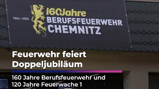 Chemnitz Fire Department celebrates double anniversary | Sachsen Fernsehen