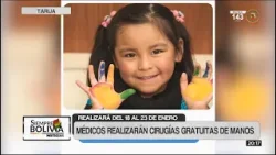 Médicos realizarán cirugías gratuitas de manos del 18 a 23 de enero en Tarija Médicos realizarán cirugías gratuitas de manos del 18 a 23 de enero en Tarija
