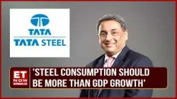 Tata Steel MD & CEO TV Narendran: 'Steel Consumption Has Grown By 13% in FY24' | ET Now Exclusive