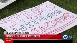 DEVELOPING: Hartford families protest school budget cuts