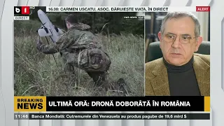 Hari Bucur MARCU, expert securitate. Moment istoric  PRIMA DRONĂ DOBORÂTĂ în România