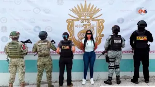 Guerrero State Attorney General's Office arrests "Mafia Doll," alleged member of "Los Rusos," for...