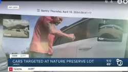 Cars targeted at nature preserve lot in Jamul
