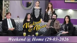 WEEKEND @ HOME | SUNDAY 29 03 2026 WEEKEND @ HOME | SUNDAY 29 03 2026