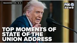 Top moments from Trump's record-breaking 2026 State of the Union
