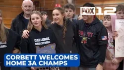 Corbett welcomes home 3A girls after 1st championship win