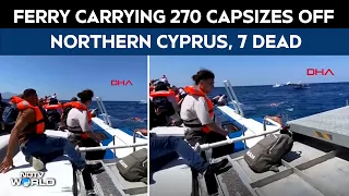 Ferry Carrying Nearly 270 Passengers And Crew Capsizes Off Northern Cyprus