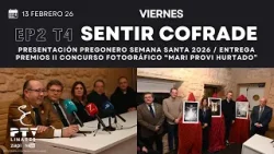 Sentir Cofrade - Pregonero de la Semana Santa 2026 y Concurso Fotográfico Mari Provi Hurtado 13-4-25