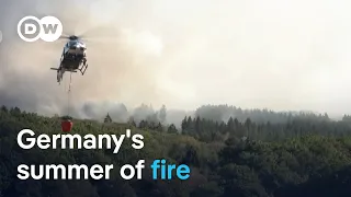 Fighting Germany's wildfires complicated by unexploded WWII munitions | DW News