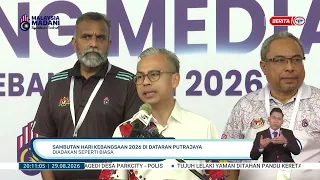 29 OGOS 2026 -BP- SAMBUTAN HARI KEBANGSAAN 2026 DI DATARAN PUTRAJAYA: DIADAKAN SEPERTI BIASA