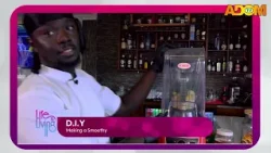 D.I.Y: Making a Smoothie by the Student Chef - LIFE & LIVING IT on Adom TV (04-04-26)