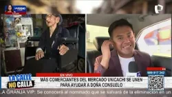 Comerciantes del Mercado Unicachi hace donación a doña Consuelo