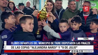 Tigre youth clubs played in the Alejandra Nardi and 9 de Julio Cup finals
