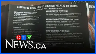 Thousands sign petition over graphic abortion flyers in Saskatoon
