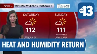 Las Vegas Weather: Extremely Hot and Humid Through Weekend