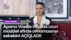 Aparıcı Vüsalə Əlizadə uzun müddət efirdə olmamasının səbəbini AÇIQLADI! Aparıcı Vüsalə Əlizadə uzun müddət efirdə olmamasının səbəbini AÇIQLADI!