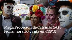 Mega Catrinas Procession: From the Angel to the Zocalo this October 25th